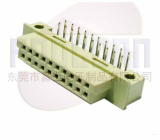 Din41612 connector with 2 rows 10 pins female R_A type  